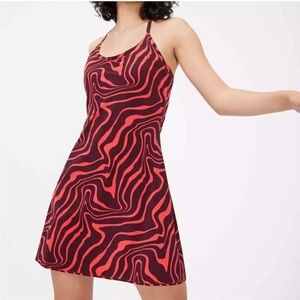 Outdoor Voices Exercise Dress Poppy Swirl Print